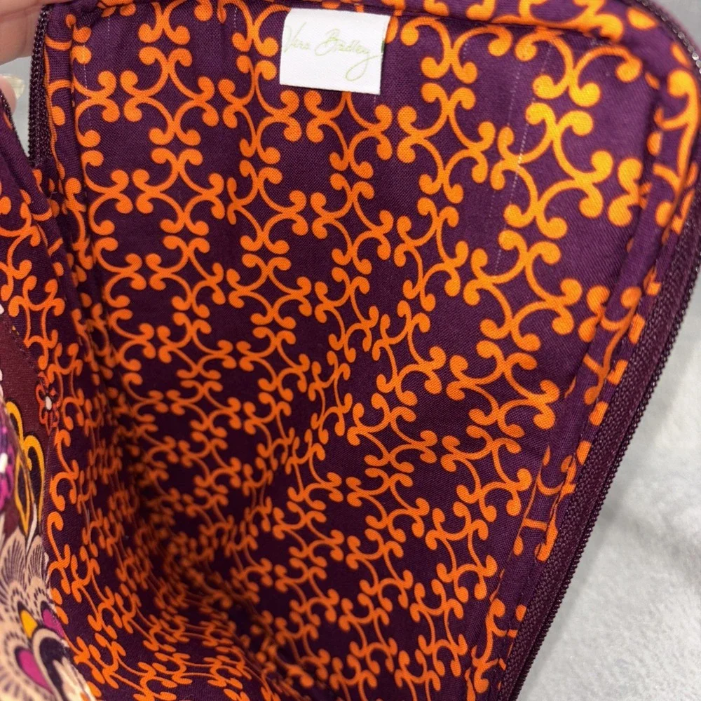 Vera Bradley Safari Sunset iPad Tablet e-reader Sleeve Quilted Paisley‎ EUC